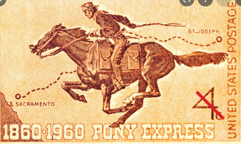Pony Express Begins