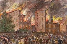 Draft Riots begin in New York City