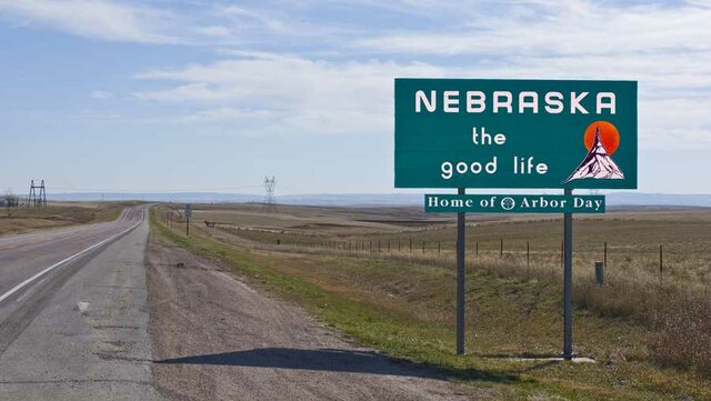 Nebraska becomes a state
