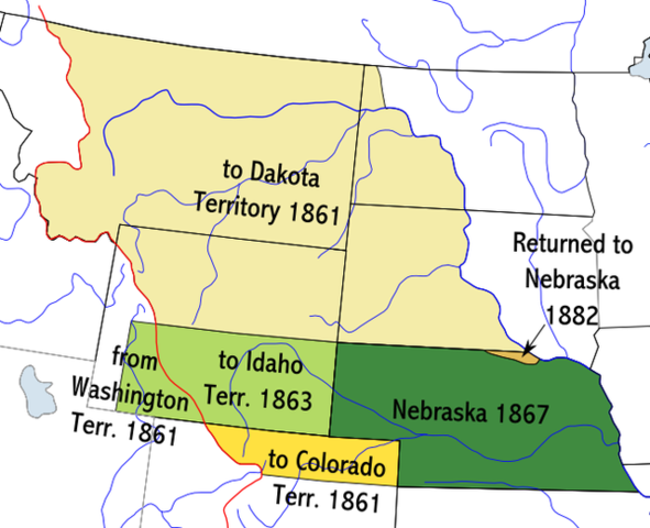 Nebraska is Admitted as a State