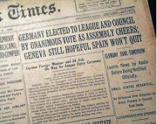 German entrance into League of Nations