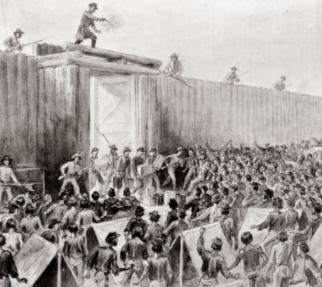 Camp Sumter Prison Camp Opens