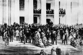 Jefferson Davis Inaugurated as President