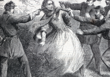 Confederate President is Captured