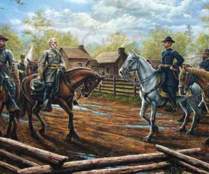 Surrender near Durham, North Carolina