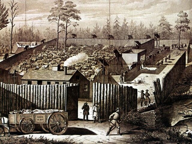 The Andersonville Prison Camp Opens