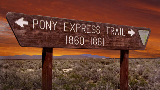 Pony Express begins