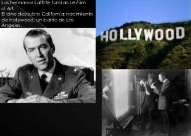 Los hermanos Laffitte fundan Le Film d´Art. El cine descubre California: nacimiento de Hollywood, un barrio de Los Ángeles.