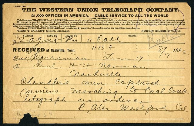 Tennessee is Readmitted