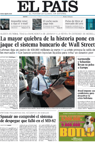 Crisis financiera de 2008