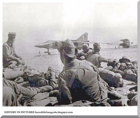 USSR sent military aid to Afghanistan