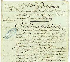 Lectura de los "Cuadernos de Quejas"