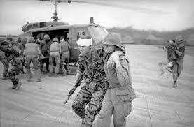 Announcement of dispatching of 200,000 U.S. troops to Vietnam