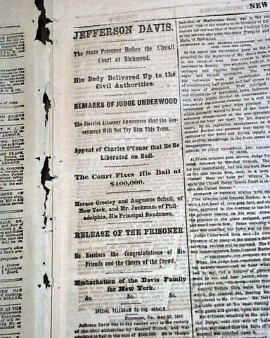 Davis is Freed From Prison