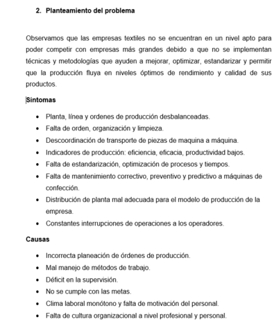 PLANTEAMIENTO DE PROBLEMA