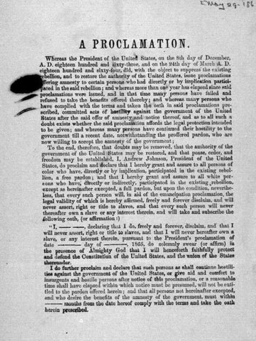 Johnson Extends Pardon