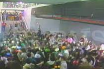 Accidente en el Madrid Arena