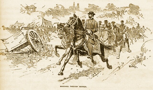 Sherman's Army Leaves Georgia
