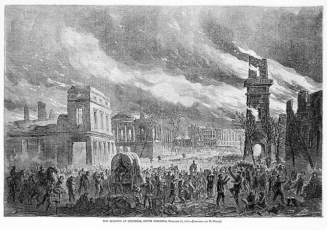 Sherman Captures Columbia, South Carolina
