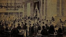 The North Carolina legislature holds a whiskey party