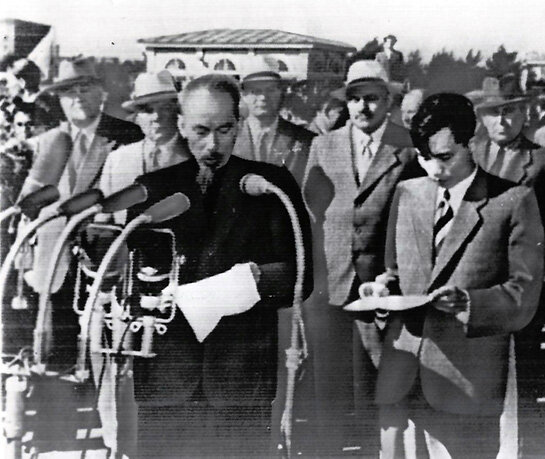 The Soviet Union admits to supplying arms to North Vietnam