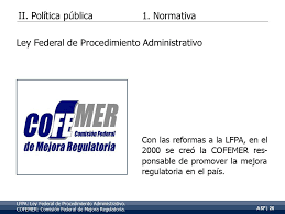 2000  Se reformó la Ley Federal de Procedimiento Administrativo