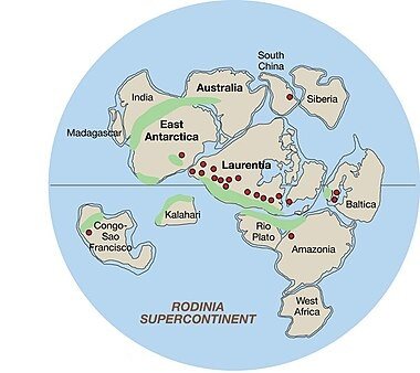 Pre-Cambrià (750 Ma)