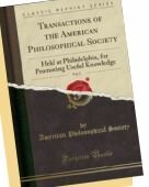 Se publica Transactions of the American Philosophical Society