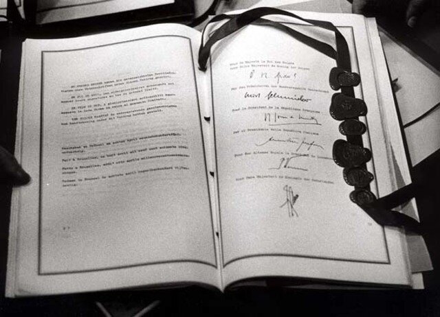 Suma de España y Portugal y el Acta Única Europea