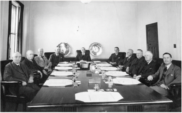 The development of the legislation for The Reserve Bank Act 1934 New Zealand -  The purpose was to combat economic issues that may arise, this would include exchange rates and foreign reserve control.