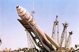 Vostok rocket launched 1st ICBM