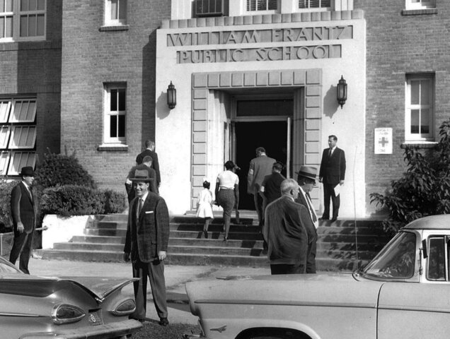 Ruby Bridges at William Frantz Elementary School