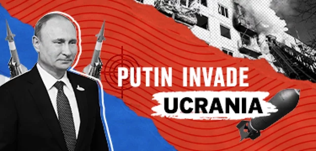 Rusia comeza unha ofensiva contra Ucrania