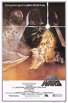 Sale la primera película de la saga de Star Wars