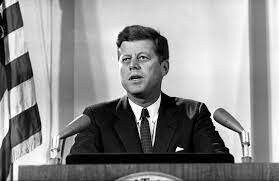 John F. Kennedy announces that the Cuban Missile Crisis is over