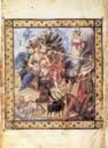 David Composing the Psalms