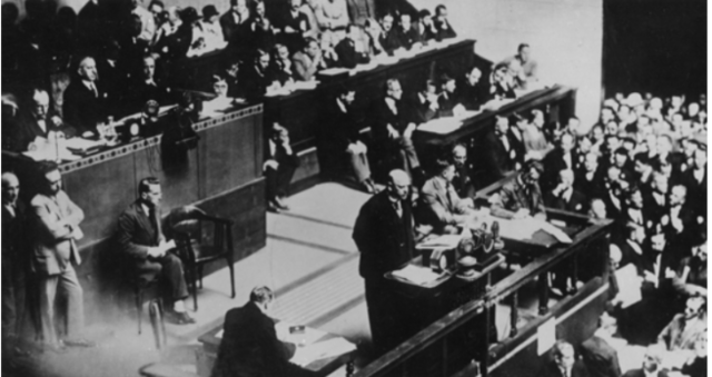 Germany's entrance into the League of Nations