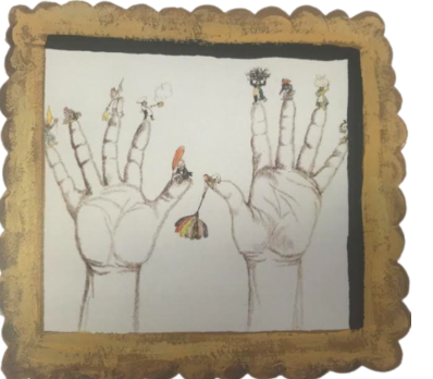 Ilustração de histórias infantis, entre elas "Os dez anõezinhos da Tia Verde-Água