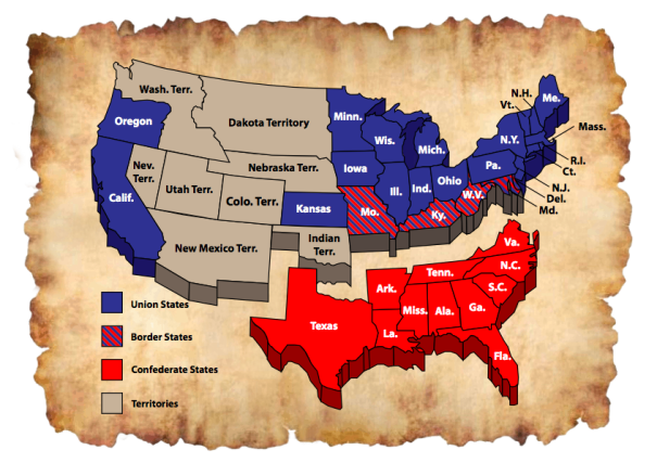 Confederate States of America is formed