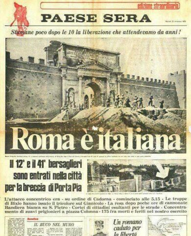 Breccia di Porta Pia