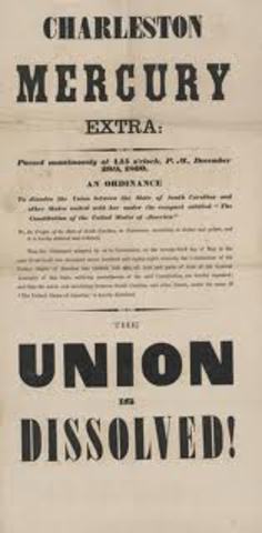 Secession Of South Carolina