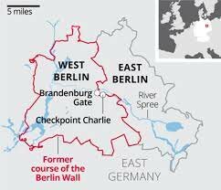 The Berlin Wall Divides Germany