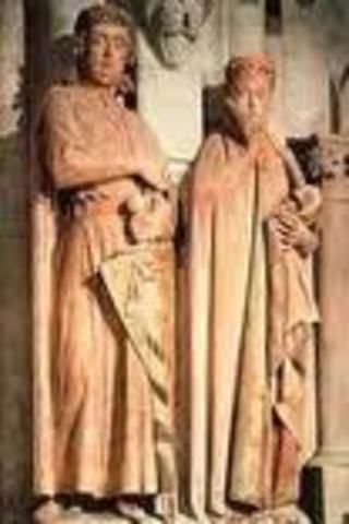 1.Ekkehard and Uta at Naumberg Cathedral [Germany, 1249-1255]