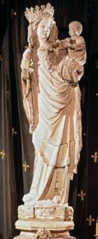 Virgin of Paris at Notre Dame