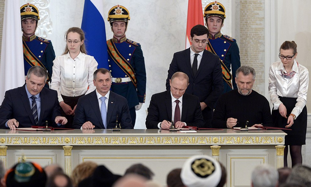 Anexión ilegal de Crimea. 2014