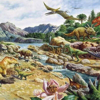 Timeline: Era Mesozoica