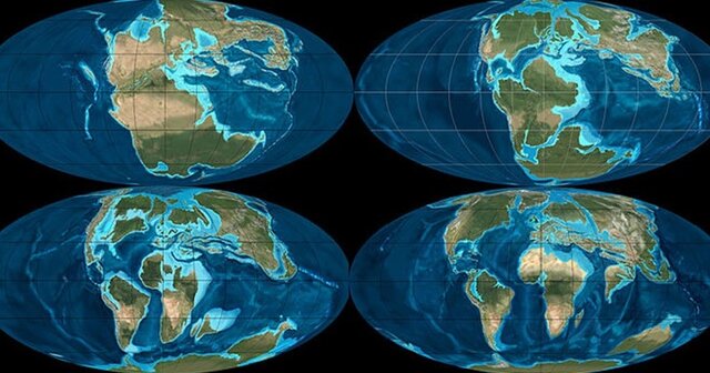 Pangea comença a fracturar-se