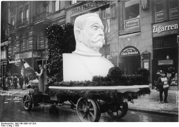 Election of President von Hindenburg