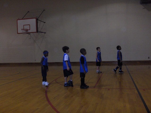My first time Basketball Game at the YMCA