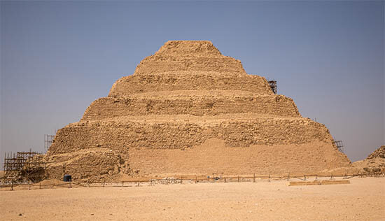Construction of the Step Pyramid at Saqqara
